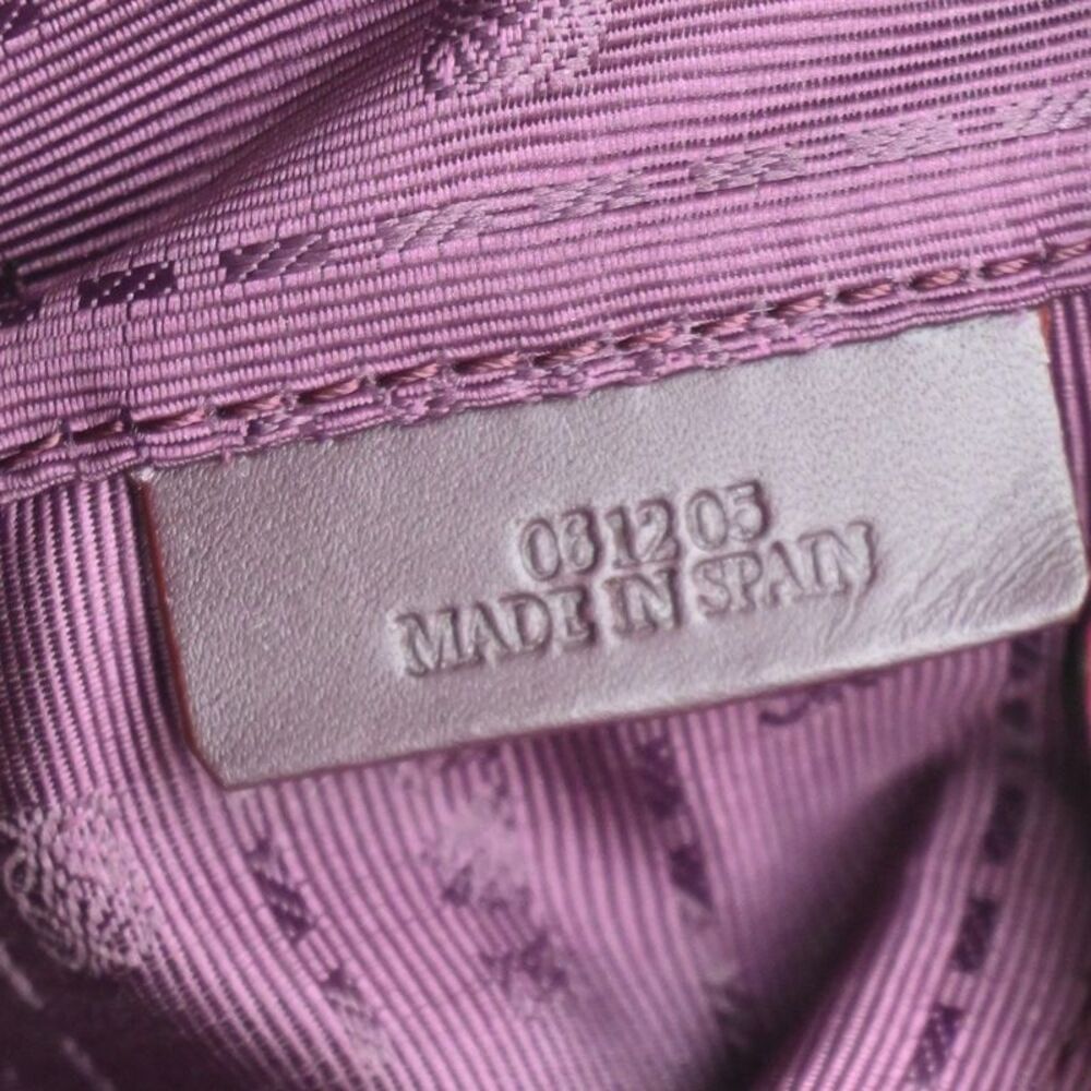 Loewe Heritage Boston Leather Pink Leather Handbag - Picture 7 of 14